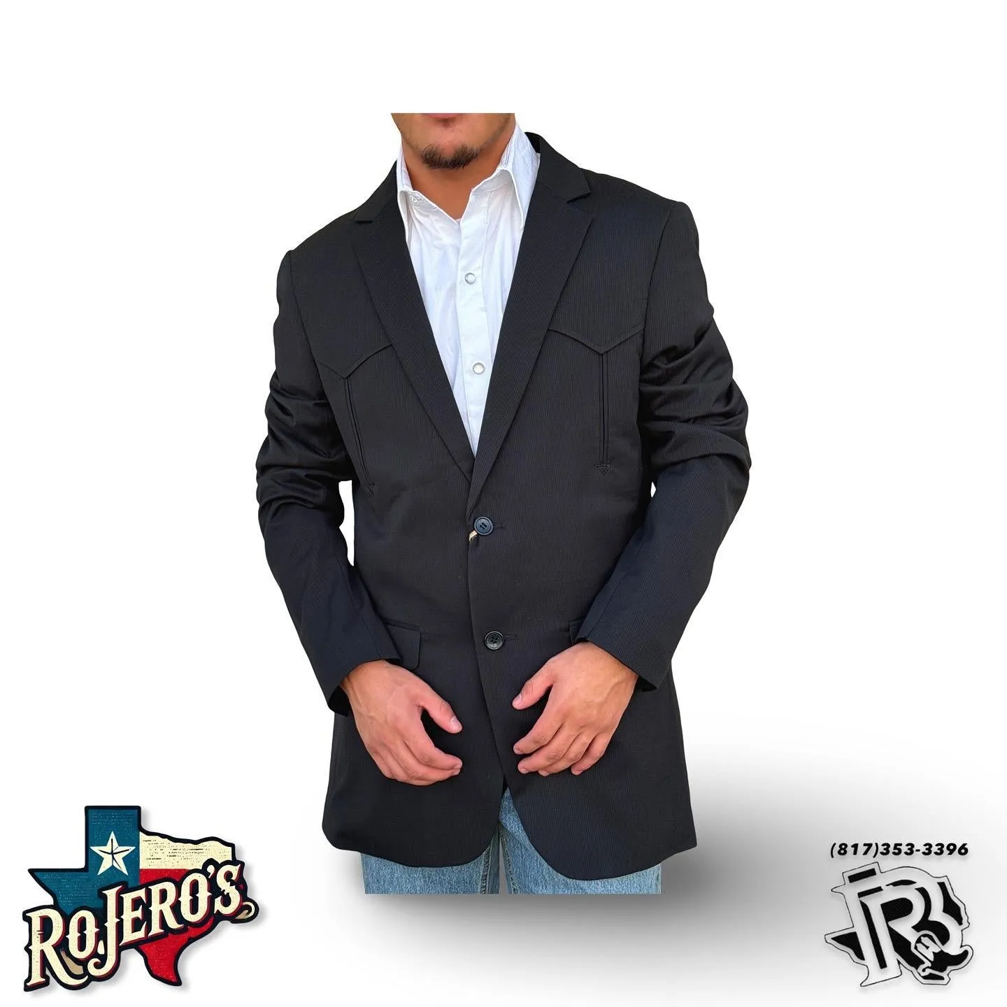 “ Jesse “ | Black Western Sport Coat