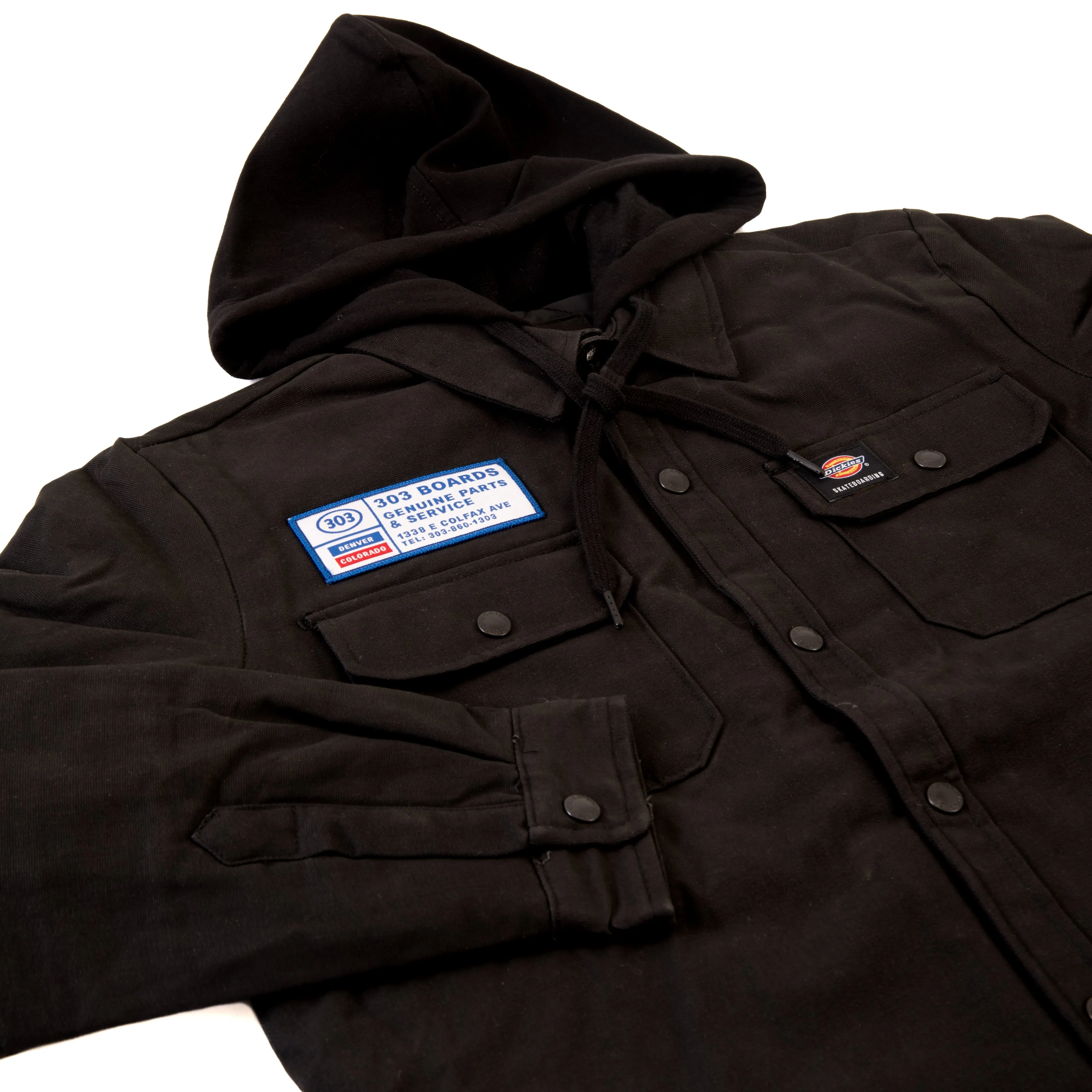 303 Boards - Dickies x 303 Boards Genuine Parts Jacket (Black)