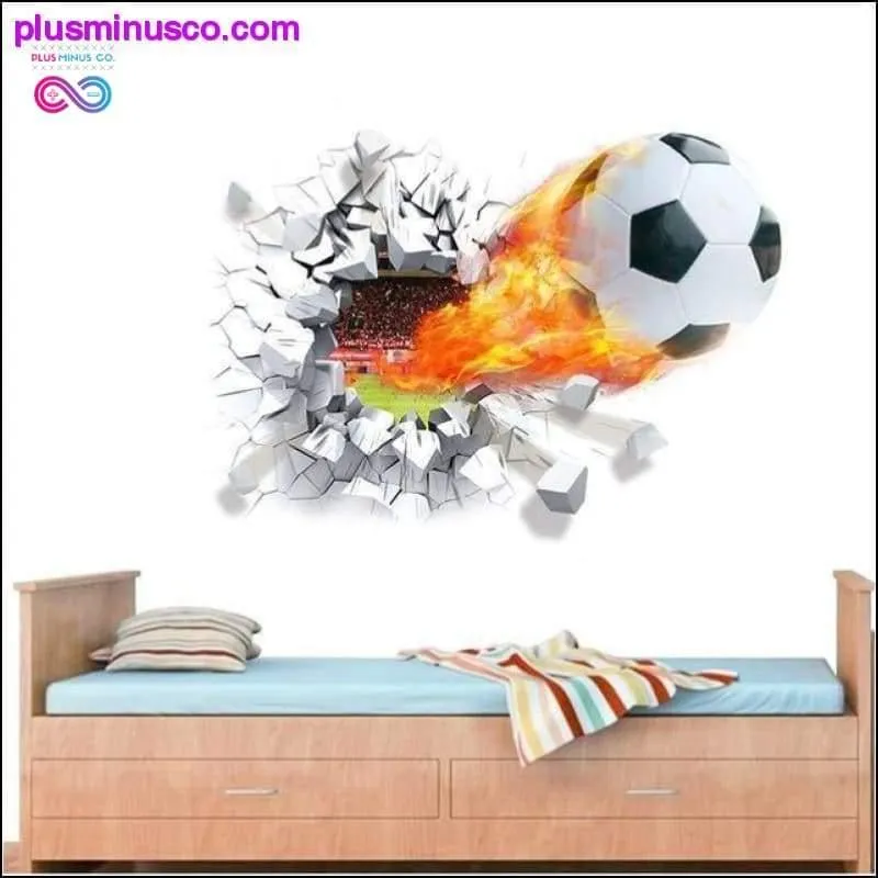 3D Broken Wall Hole Wall Stickers For Home and Office