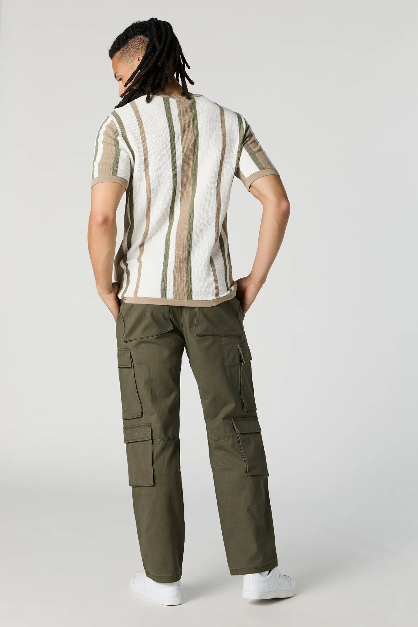 4 Pocket Cargo Straight Leg Cargo Pant