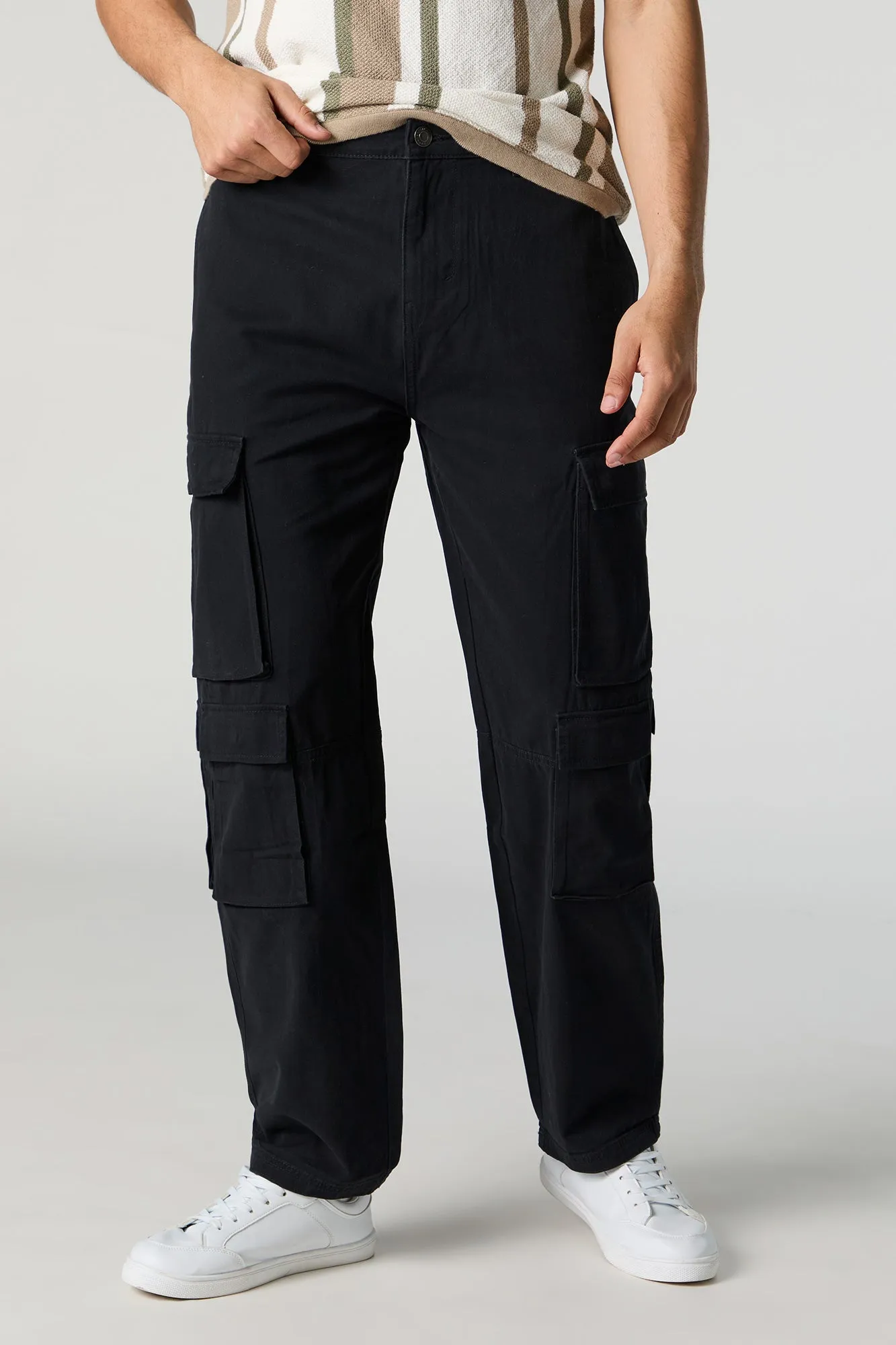 4 Pocket Cargo Straight Leg Cargo Pant