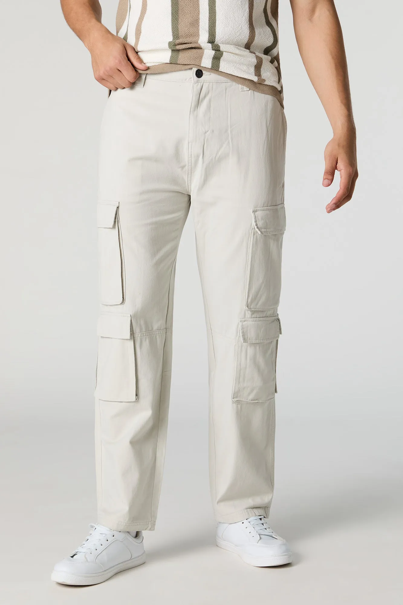 4 Pocket Cargo Straight Leg Cargo Pant