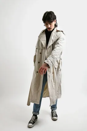 90s mens detective trench coat