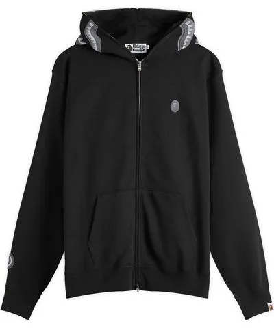 A Bathing Ape Men's One Point Shark Full Zip Hoodie