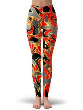 Abstract Journey Leggings