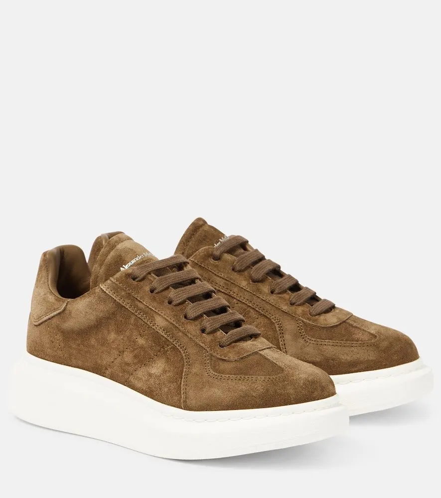 Alexander McQueen Suede platform sneakers