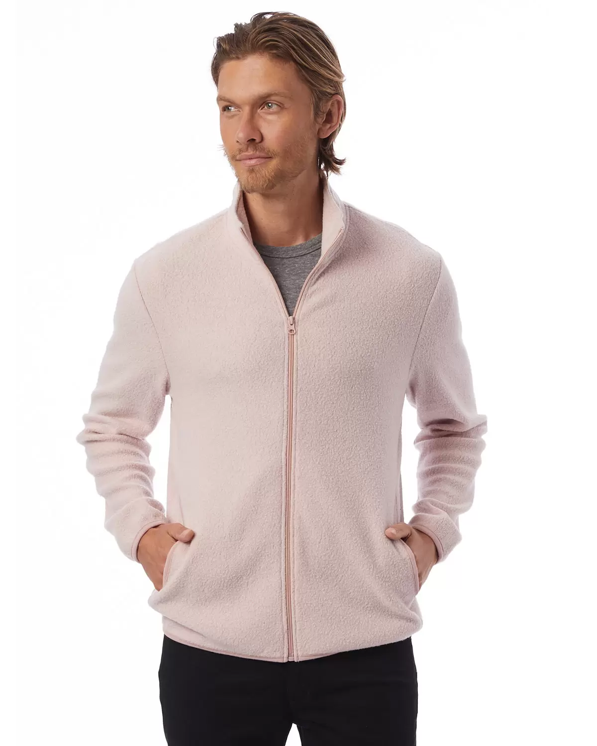 Alternative Apparel 43262 Eco-Teddy Full-Zip Jacket SKU: 43262