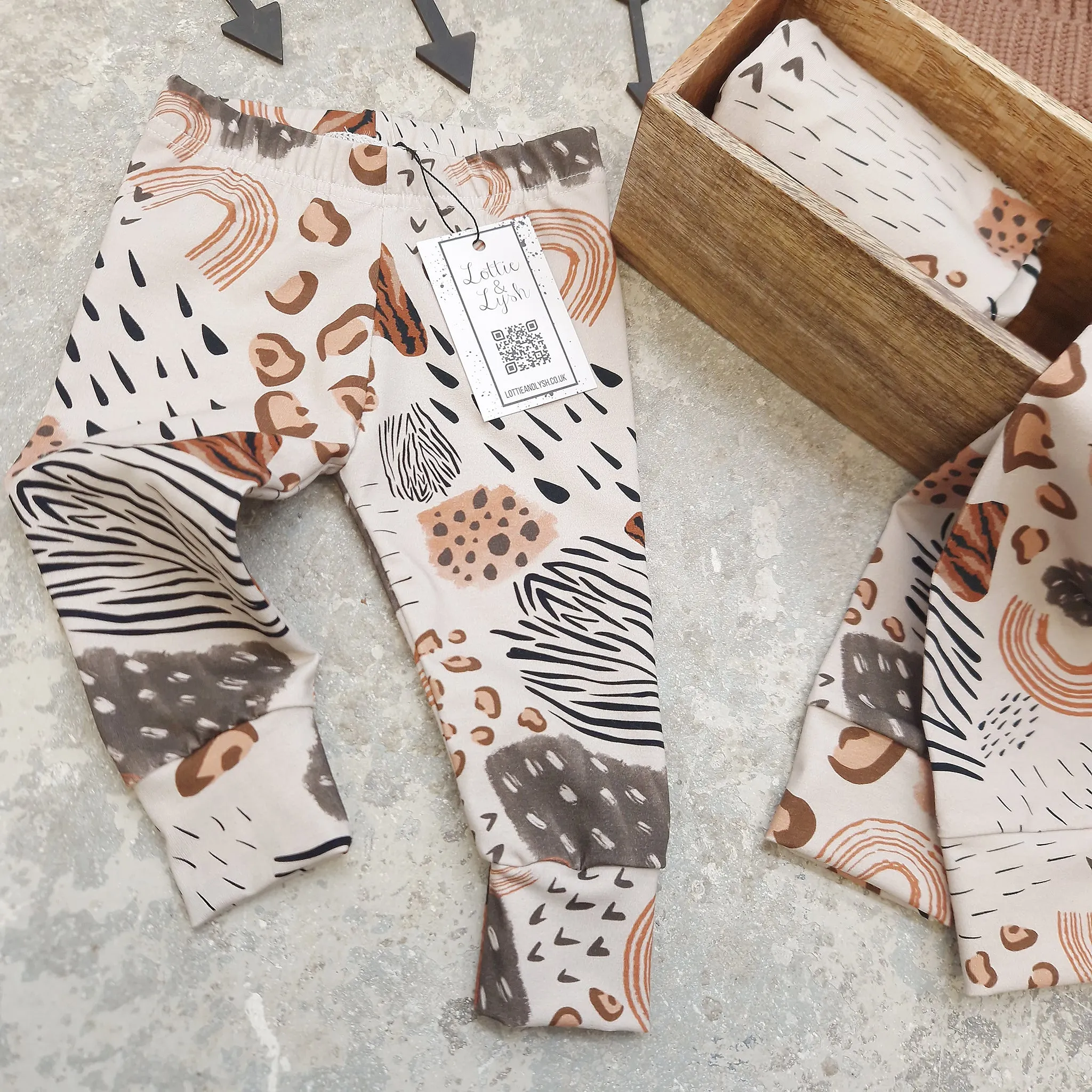 Animal Print Leggings | Wild Rain