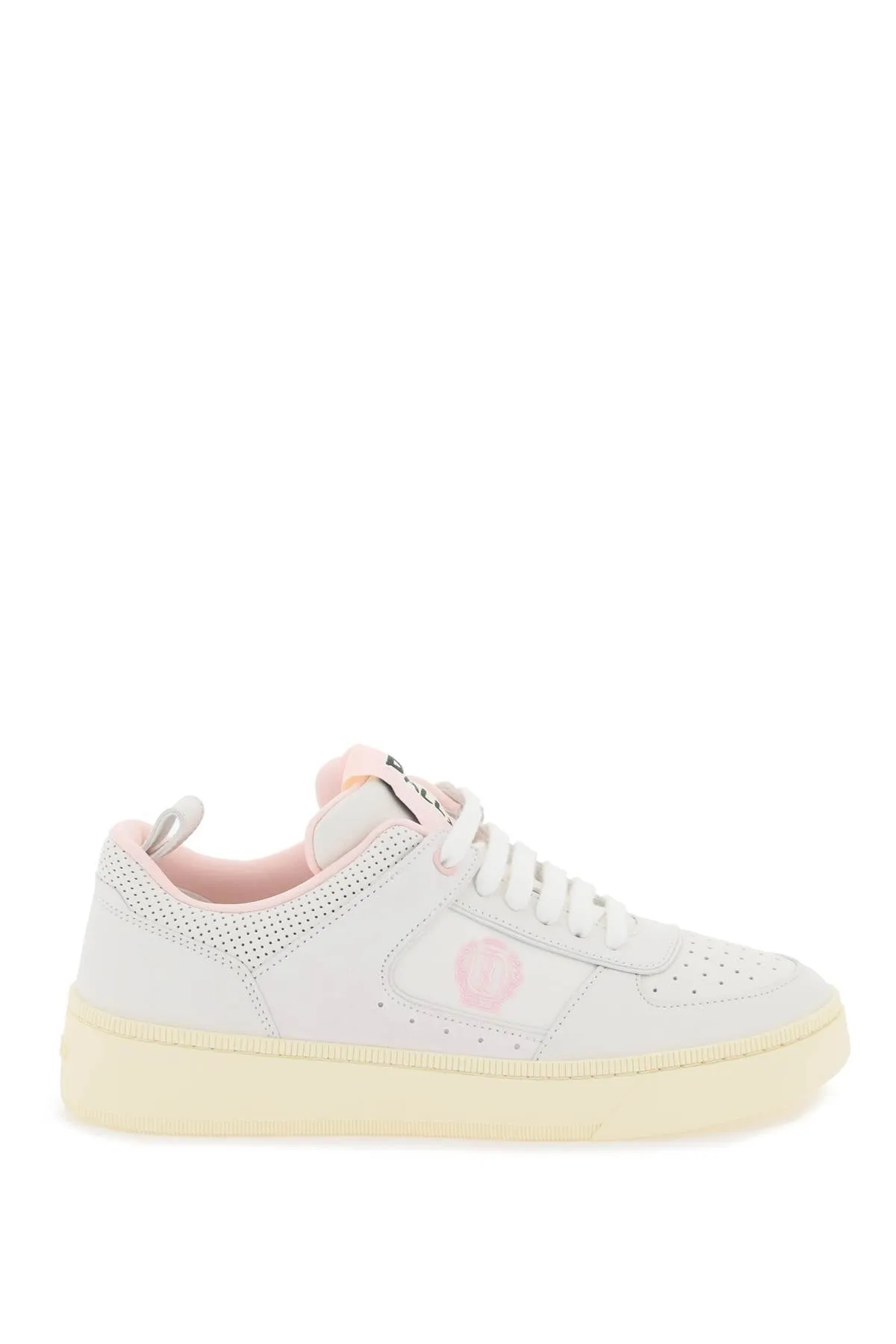 Bally Leather Riweira Sneakers   White