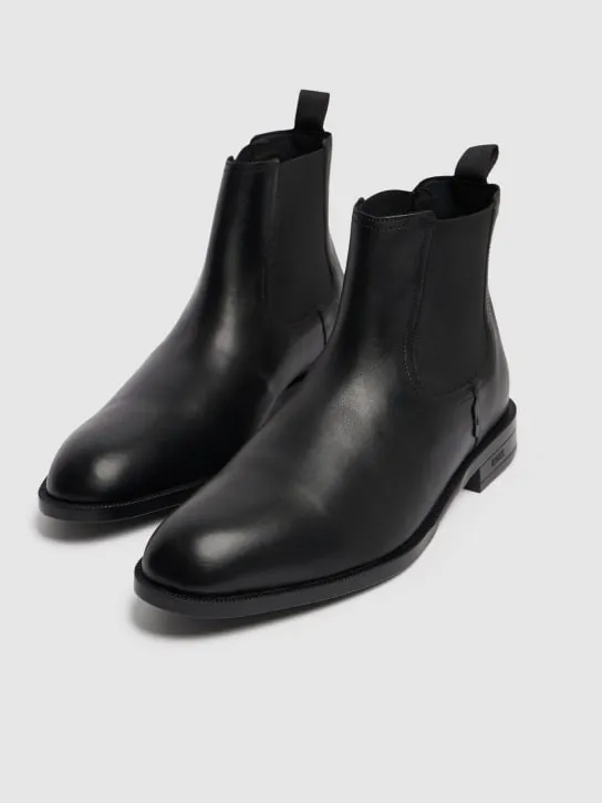 Boss   Tayil leather Chelsea boots 