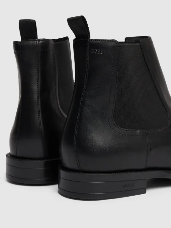 Boss   Tayil leather Chelsea boots 