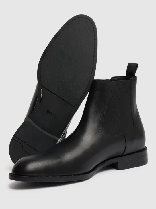 Boss   Tayil leather Chelsea boots 