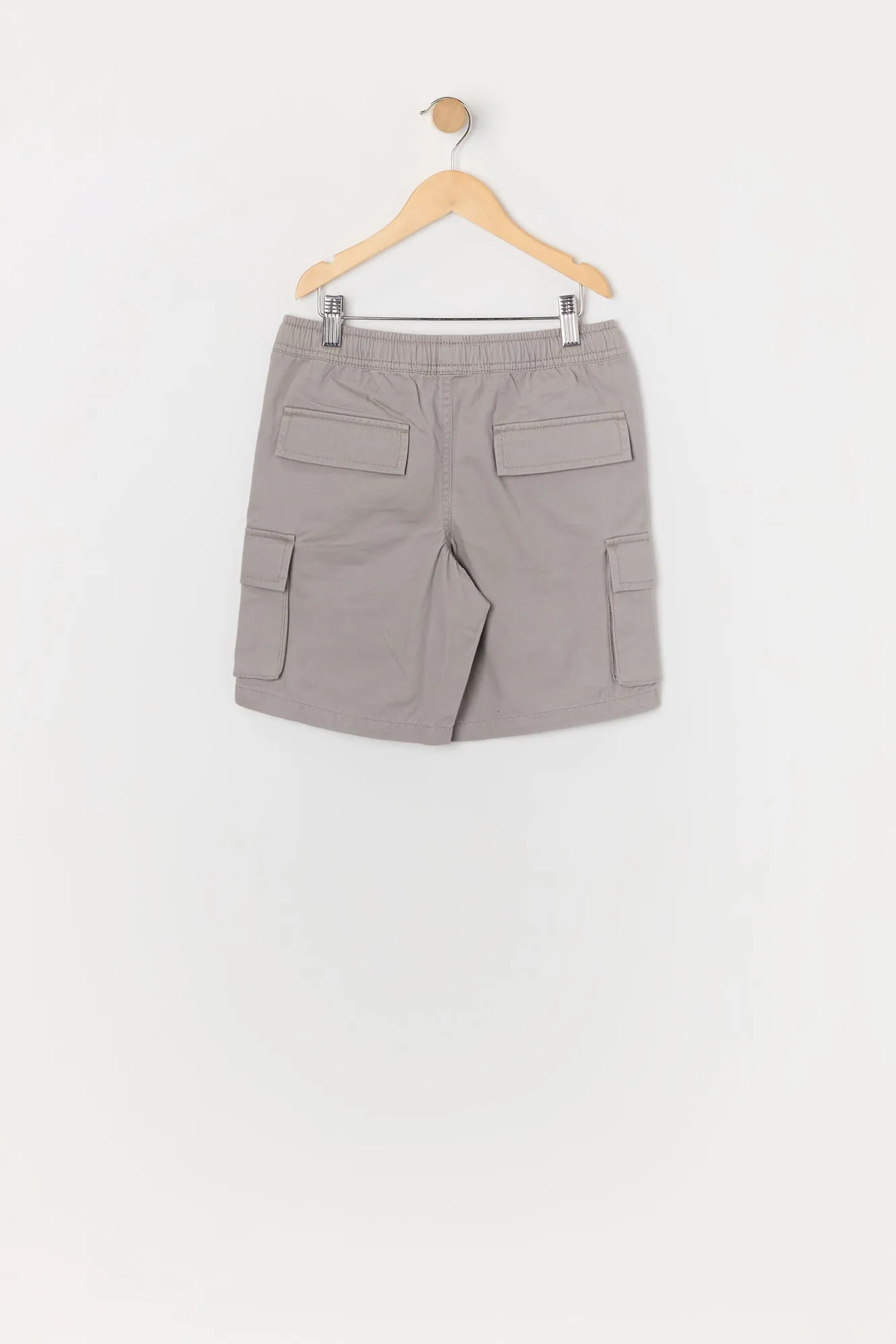 Boys Multi Pocket Zipper Cargo Short