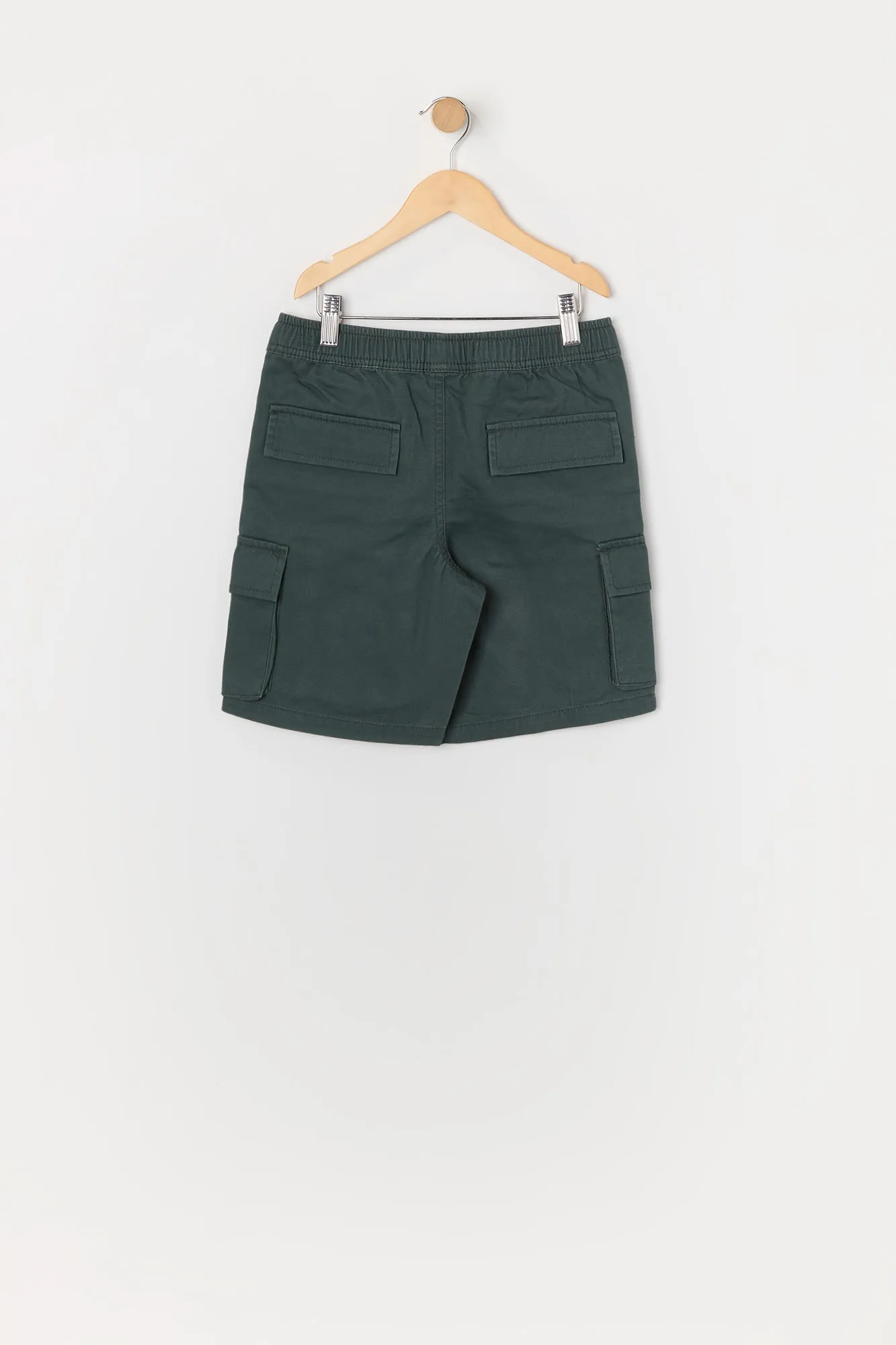 Boys Multi Pocket Zipper Cargo Short