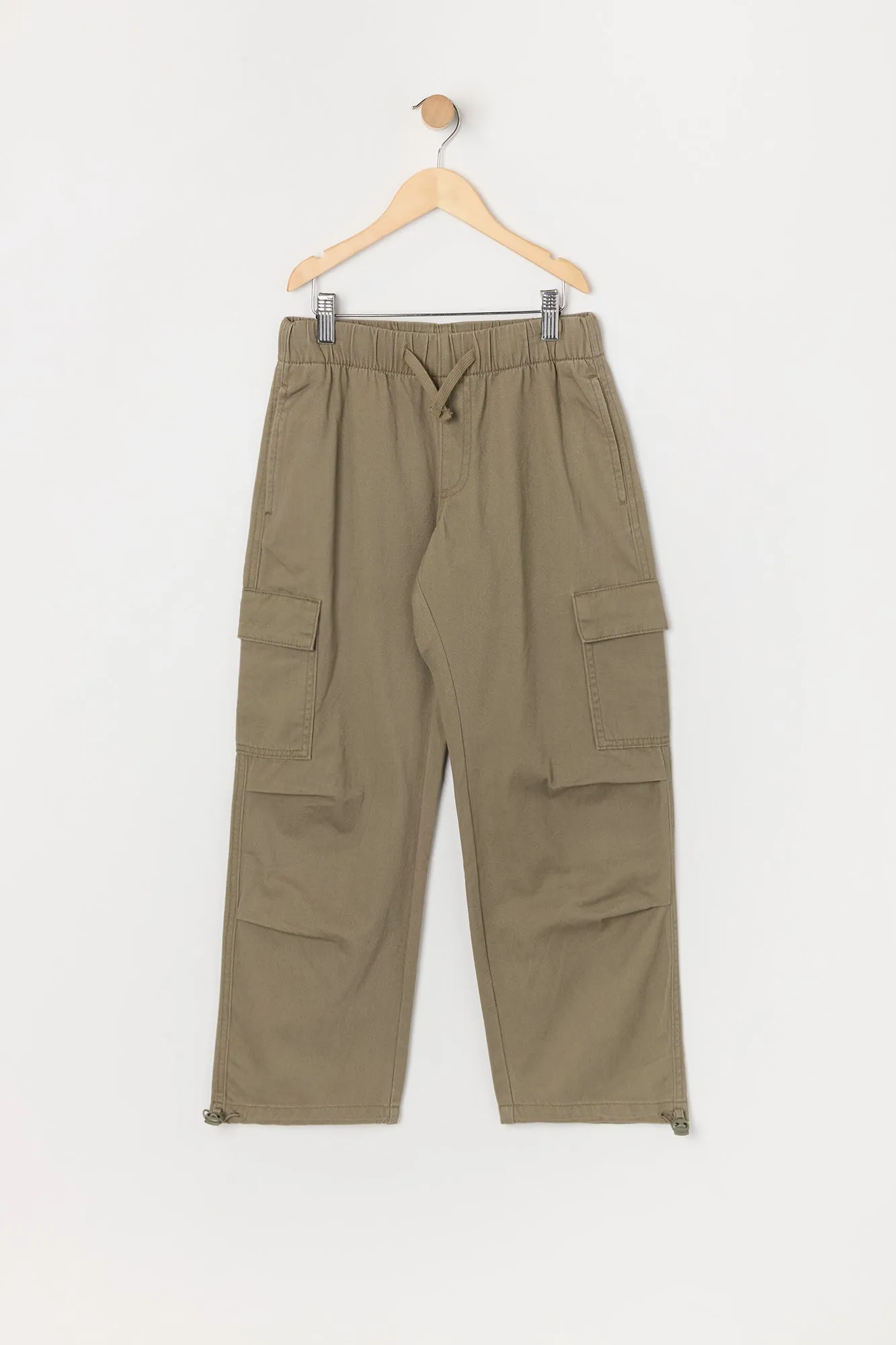 Boys Toggle Hem Parachute Cargo Pant