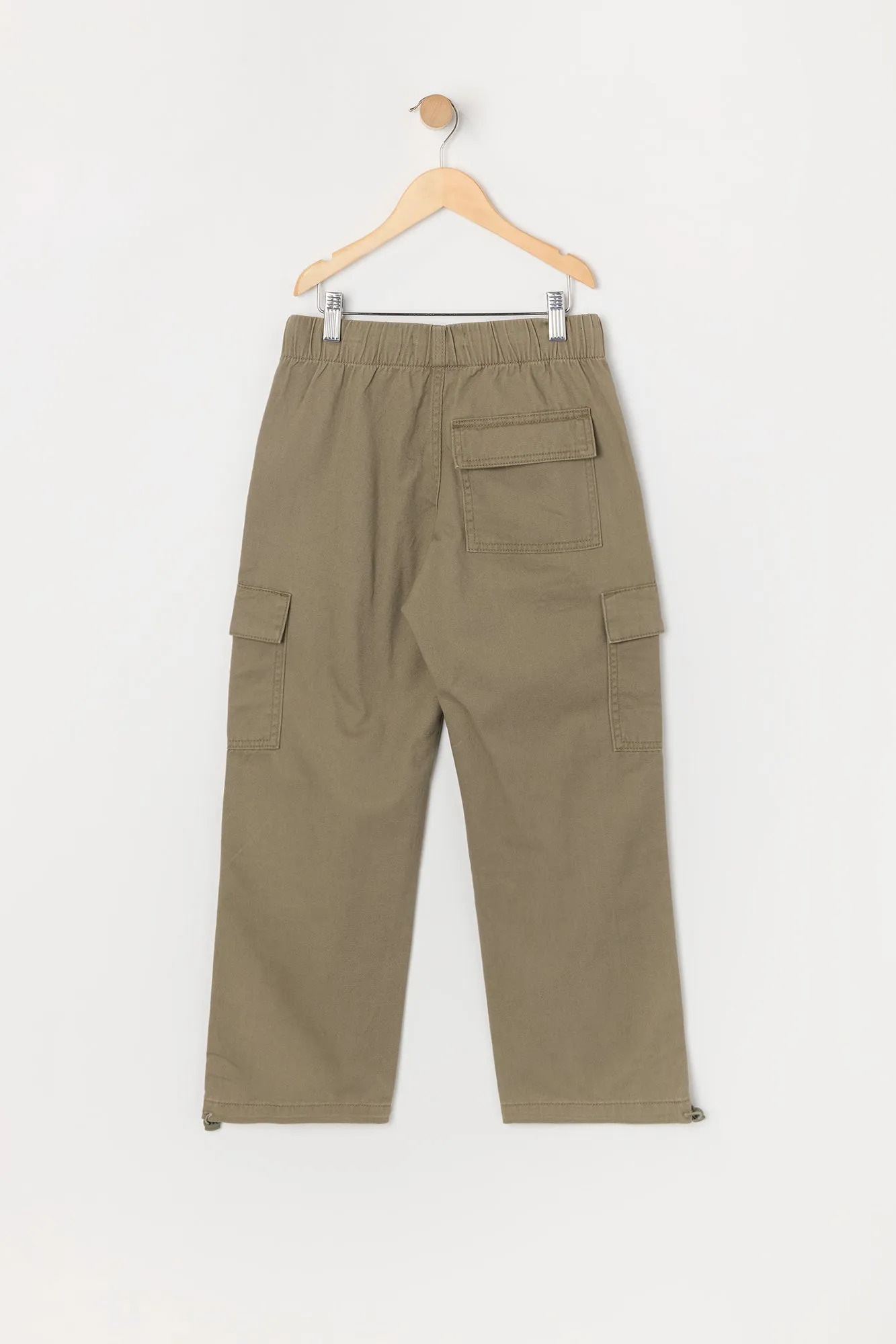 Boys Toggle Hem Parachute Cargo Pant