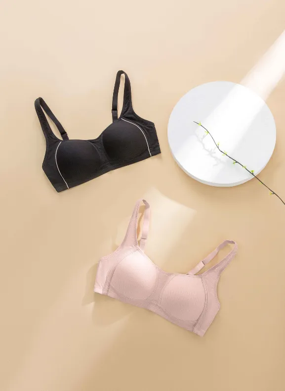 Breath Illusion Wireless Demi Cup Bra S10-02993