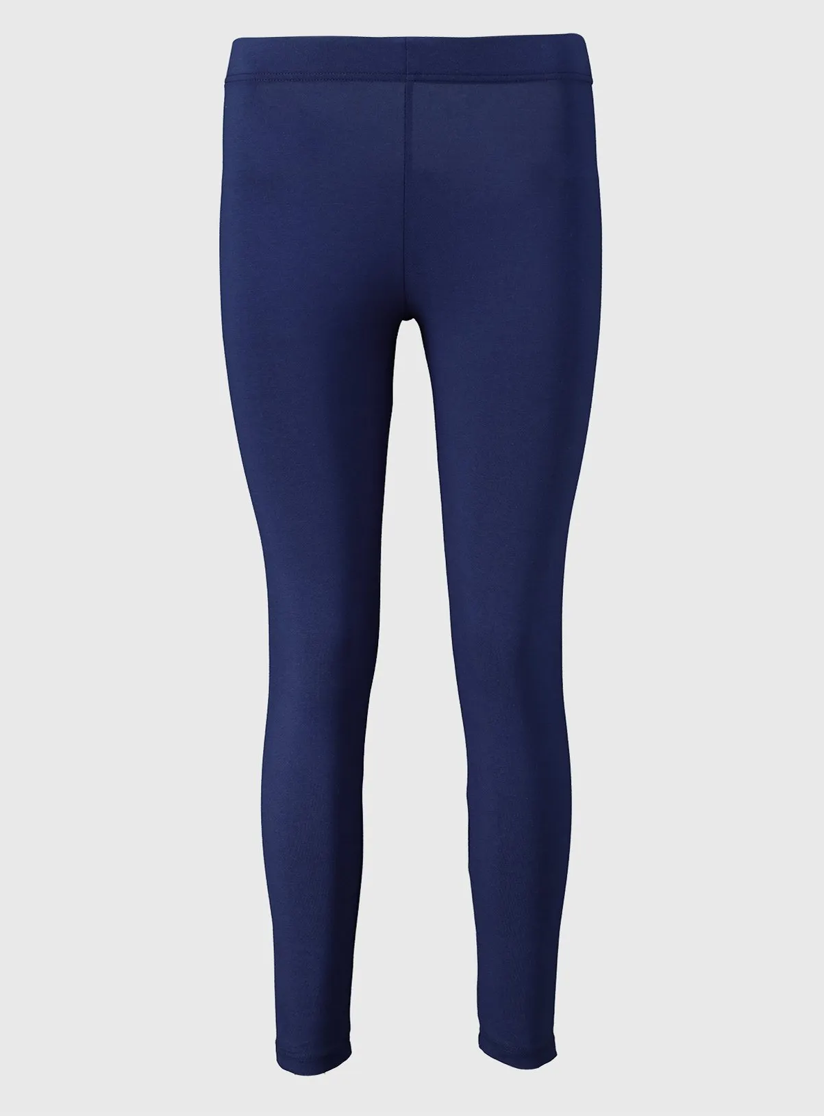 Buy Navy Luxurious Soft Touch Leggings 10S | Leggings | Tu