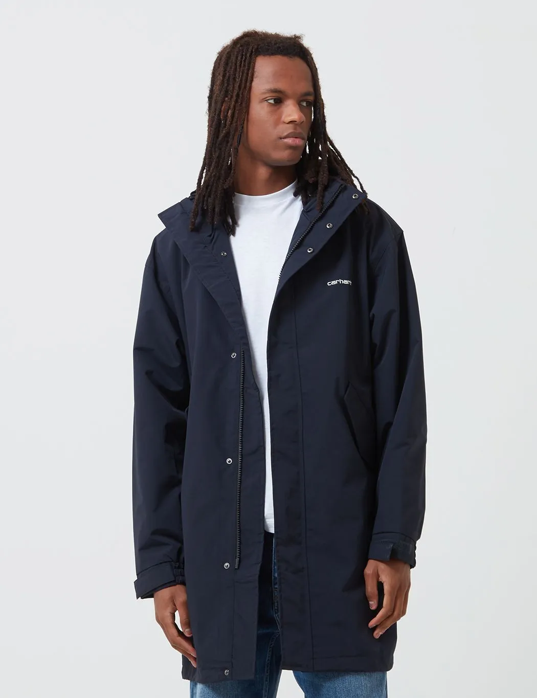 Carhartt-WIP Ashby Parka - Dark Navy Blue