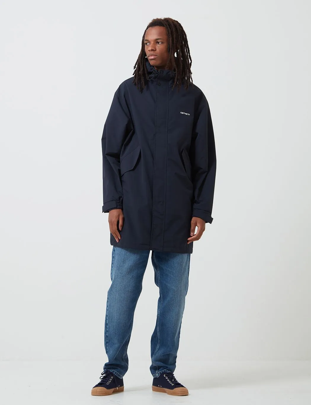 Carhartt-WIP Ashby Parka - Dark Navy Blue