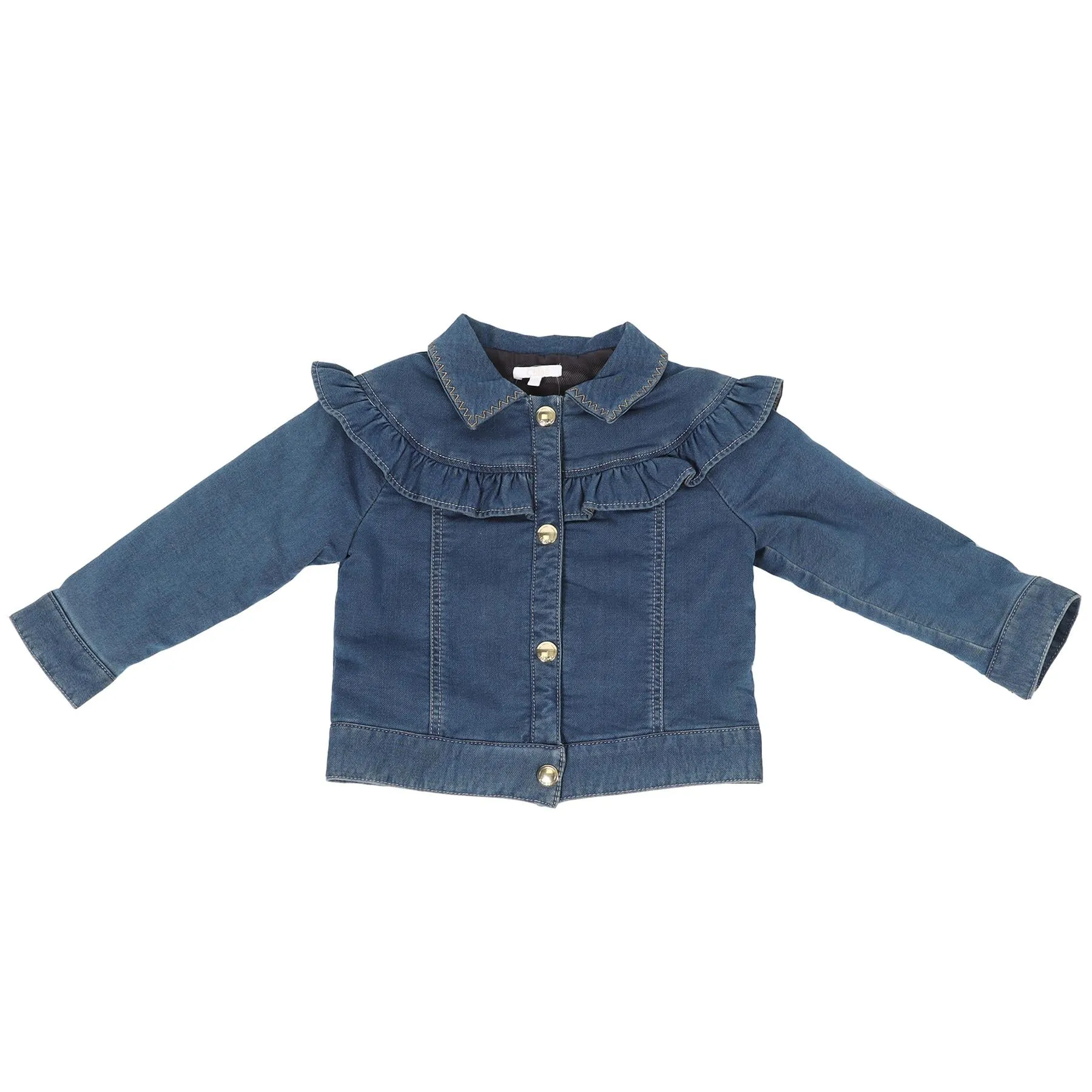 CHLO BLUE KIDS GIRLS DENIM JACKET 2 YEARS