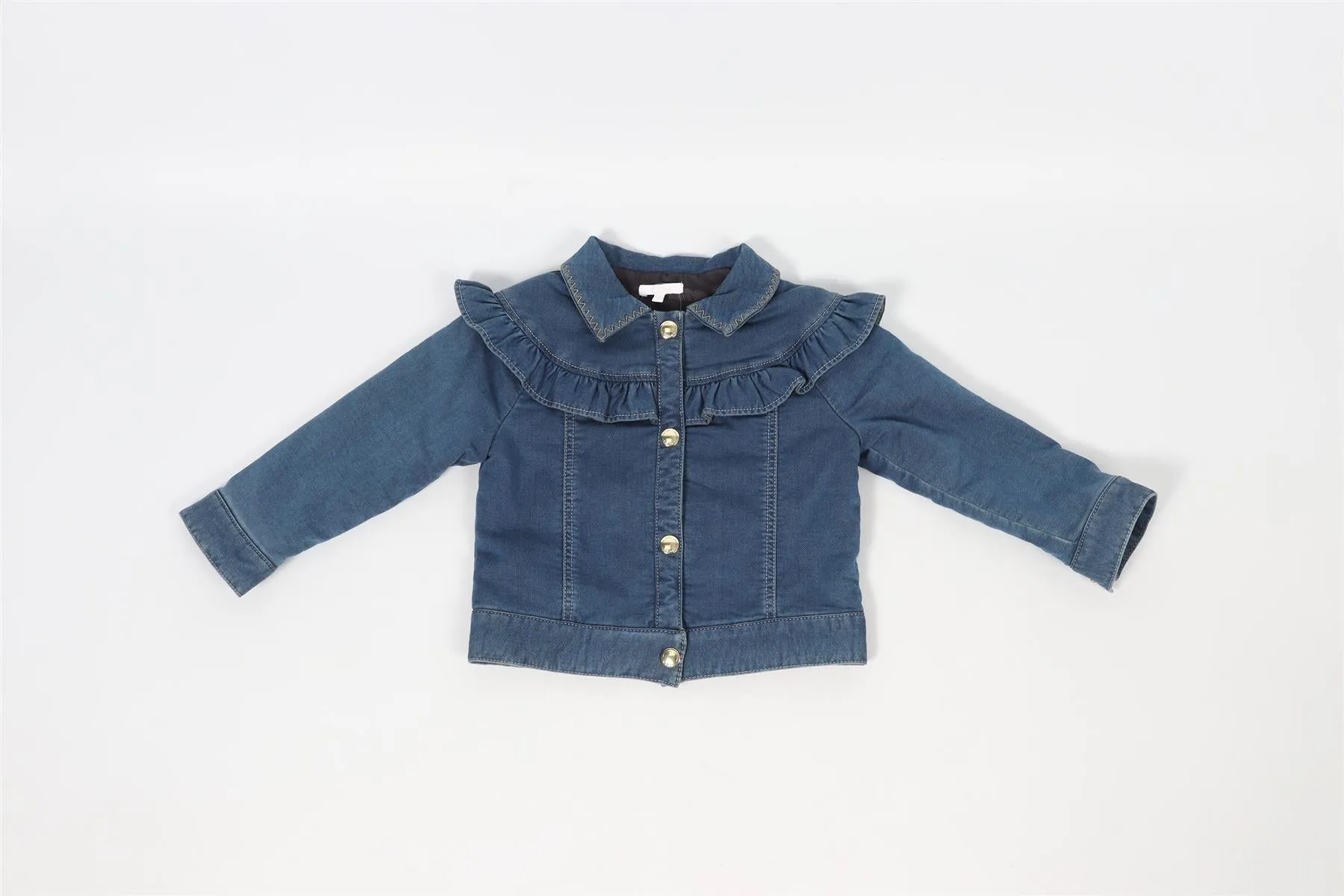 CHLO BLUE KIDS GIRLS DENIM JACKET 2 YEARS