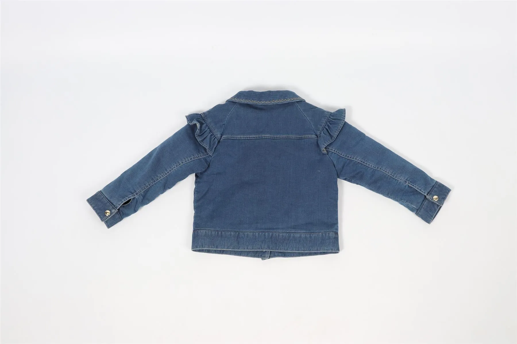 CHLO BLUE KIDS GIRLS DENIM JACKET 2 YEARS