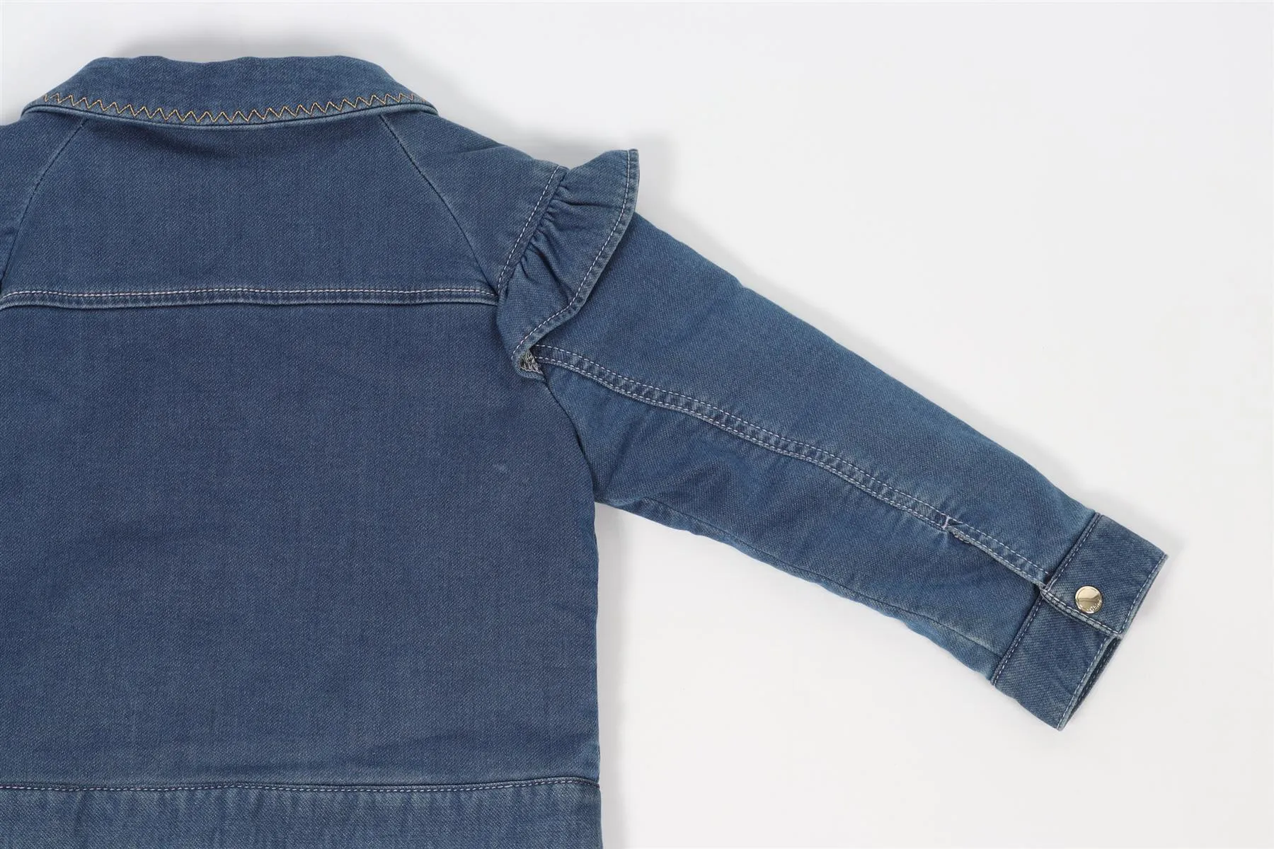 CHLO BLUE KIDS GIRLS DENIM JACKET 2 YEARS