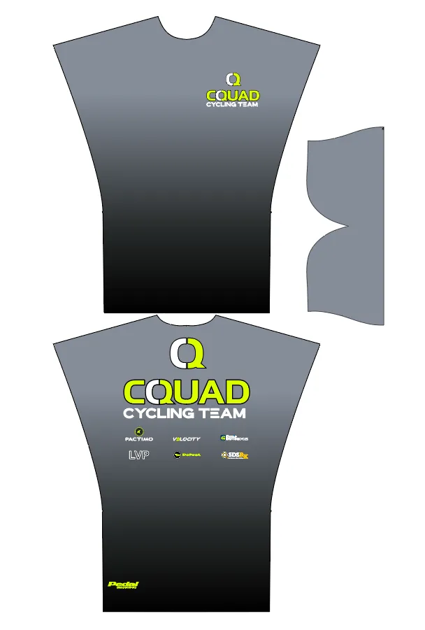 CQUAD.com Cycling Team 2022 CHANGING PONCHO 3.0