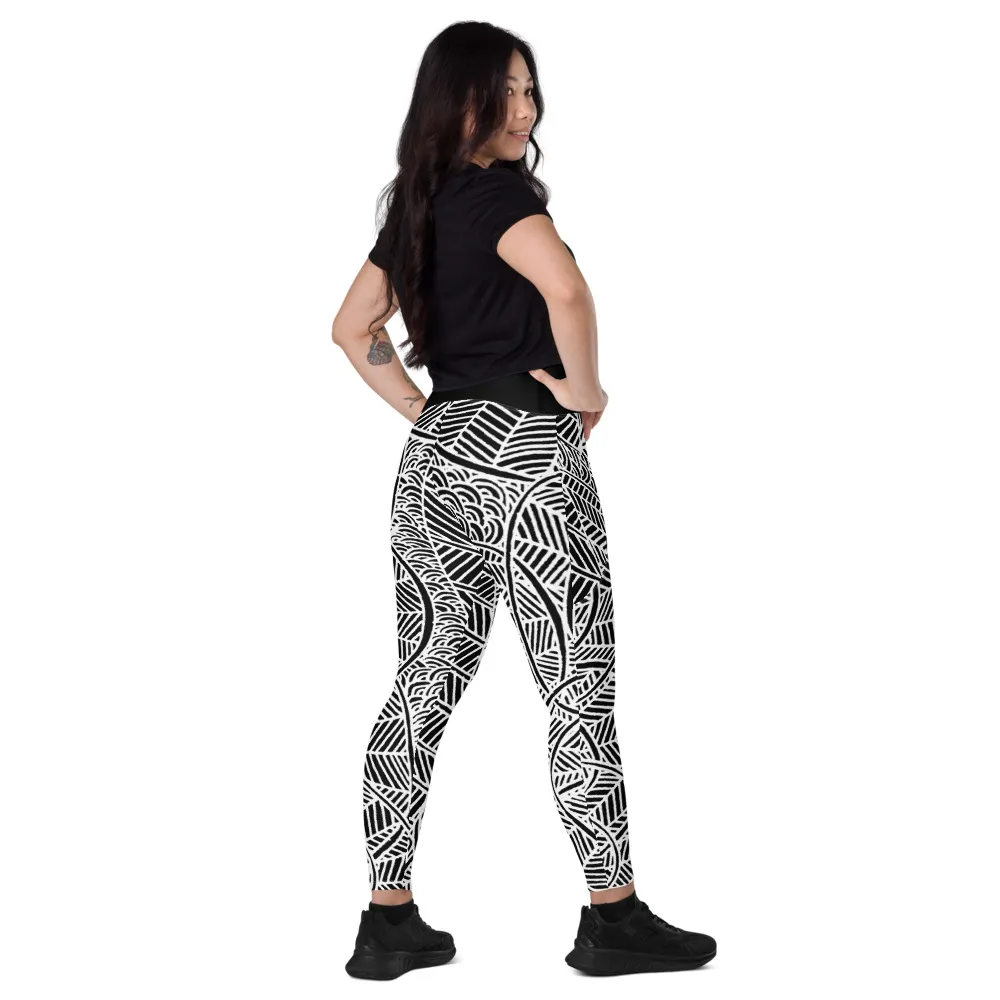 Crossover leggings with pockets – Rain Over Barton Springs