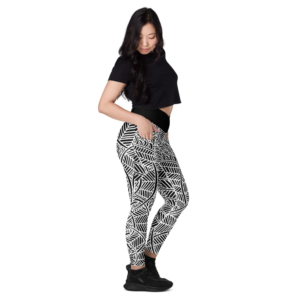 Crossover leggings with pockets – Rain Over Barton Springs