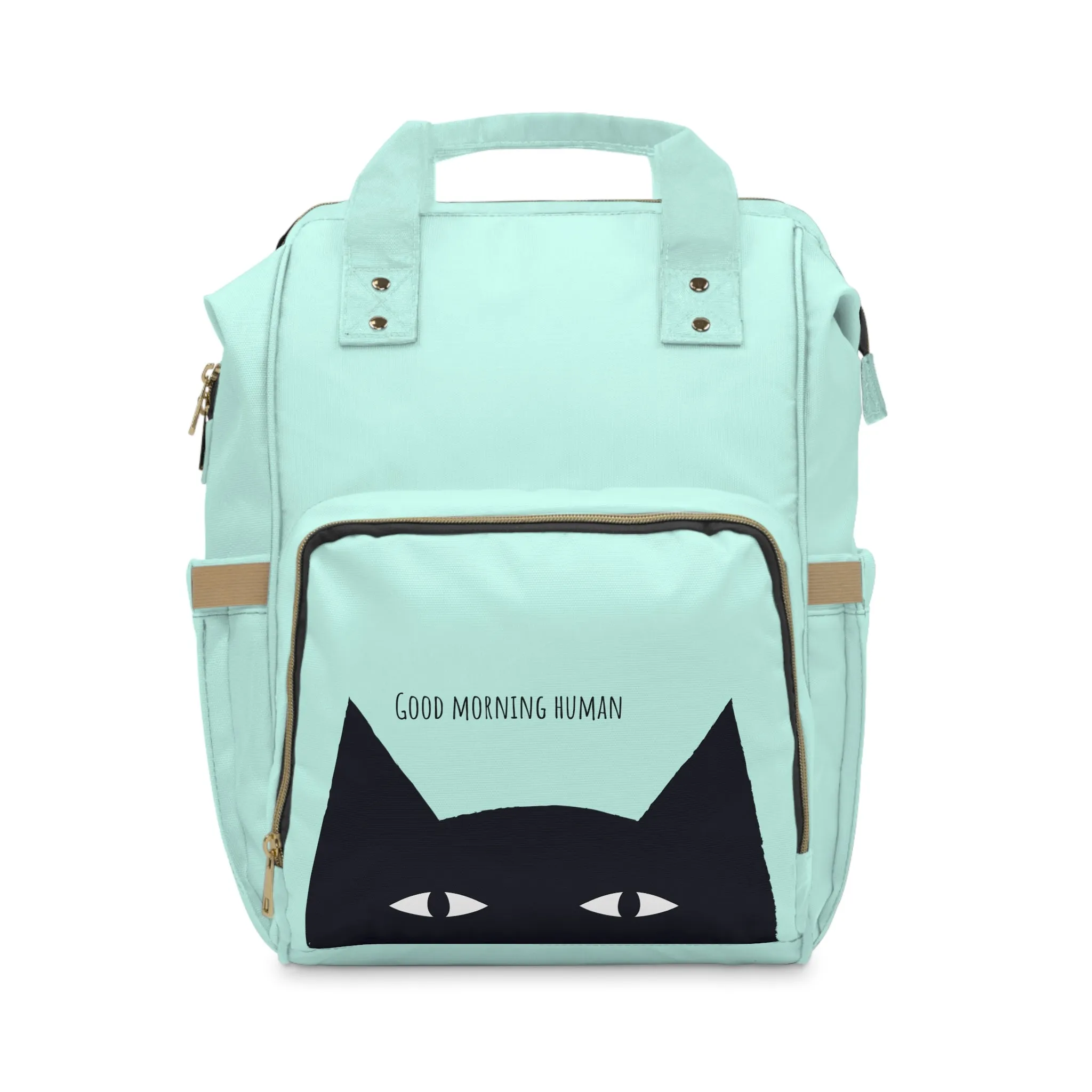 Cute Black Cat Large Capacity Backpack