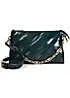 Dune London Dinidelamere Small Mix-Metal-Chain Quilted Crossbody Bag