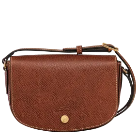 Épure S Crossbody bag Brown - Leather