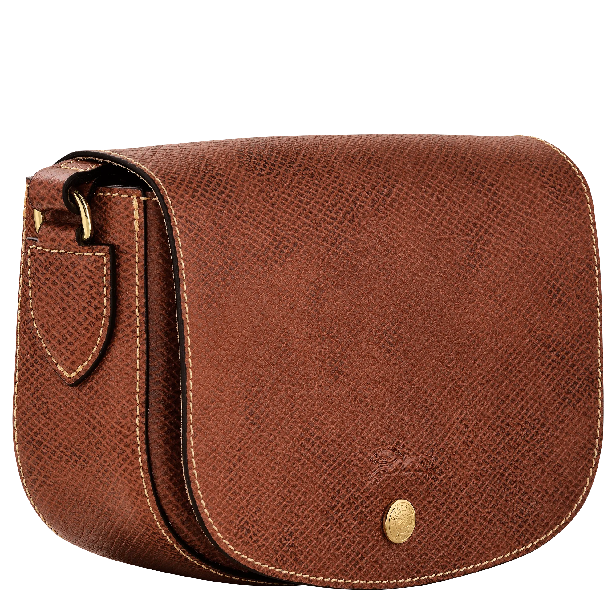 Épure S Crossbody bag Brown - Leather