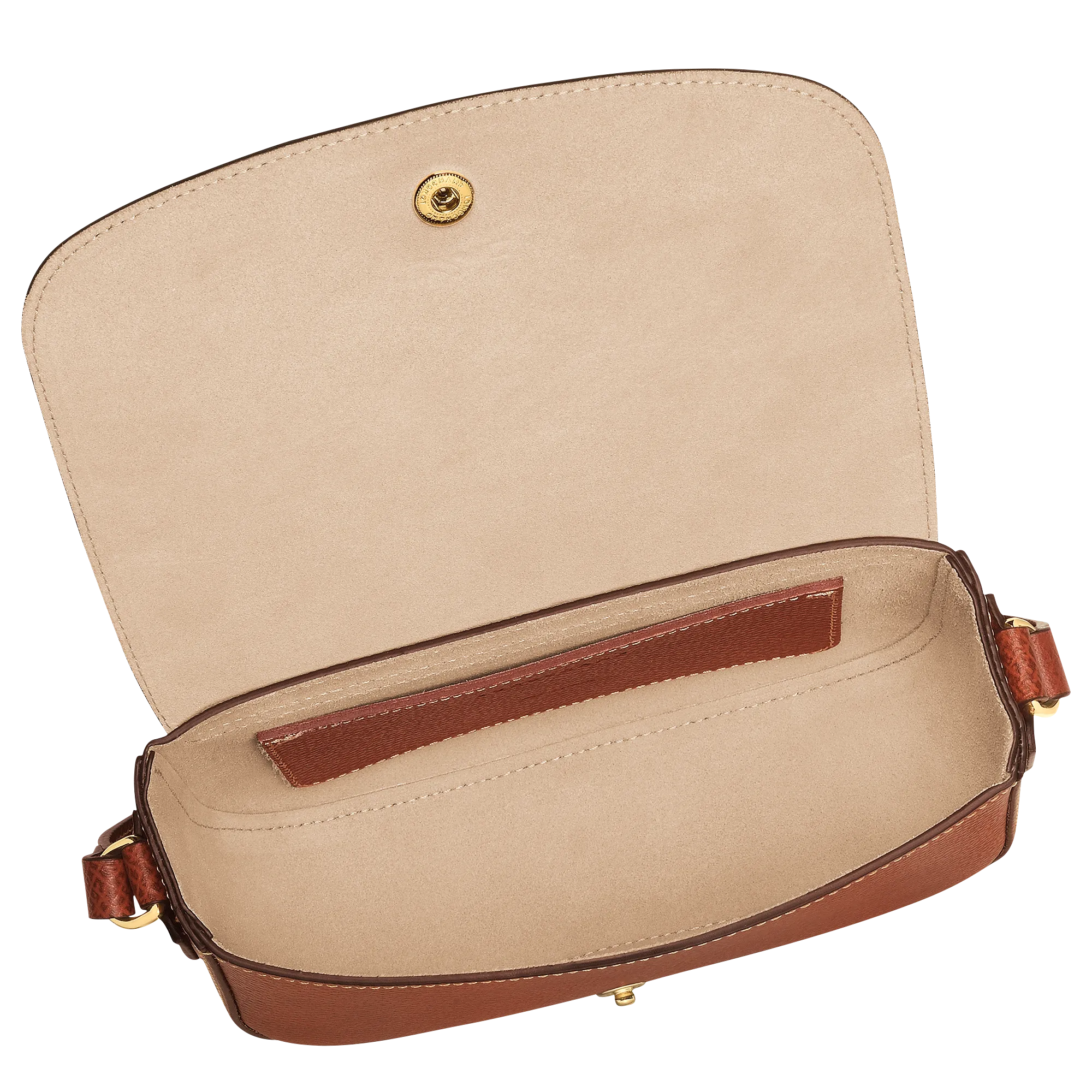 Épure S Crossbody bag Brown - Leather