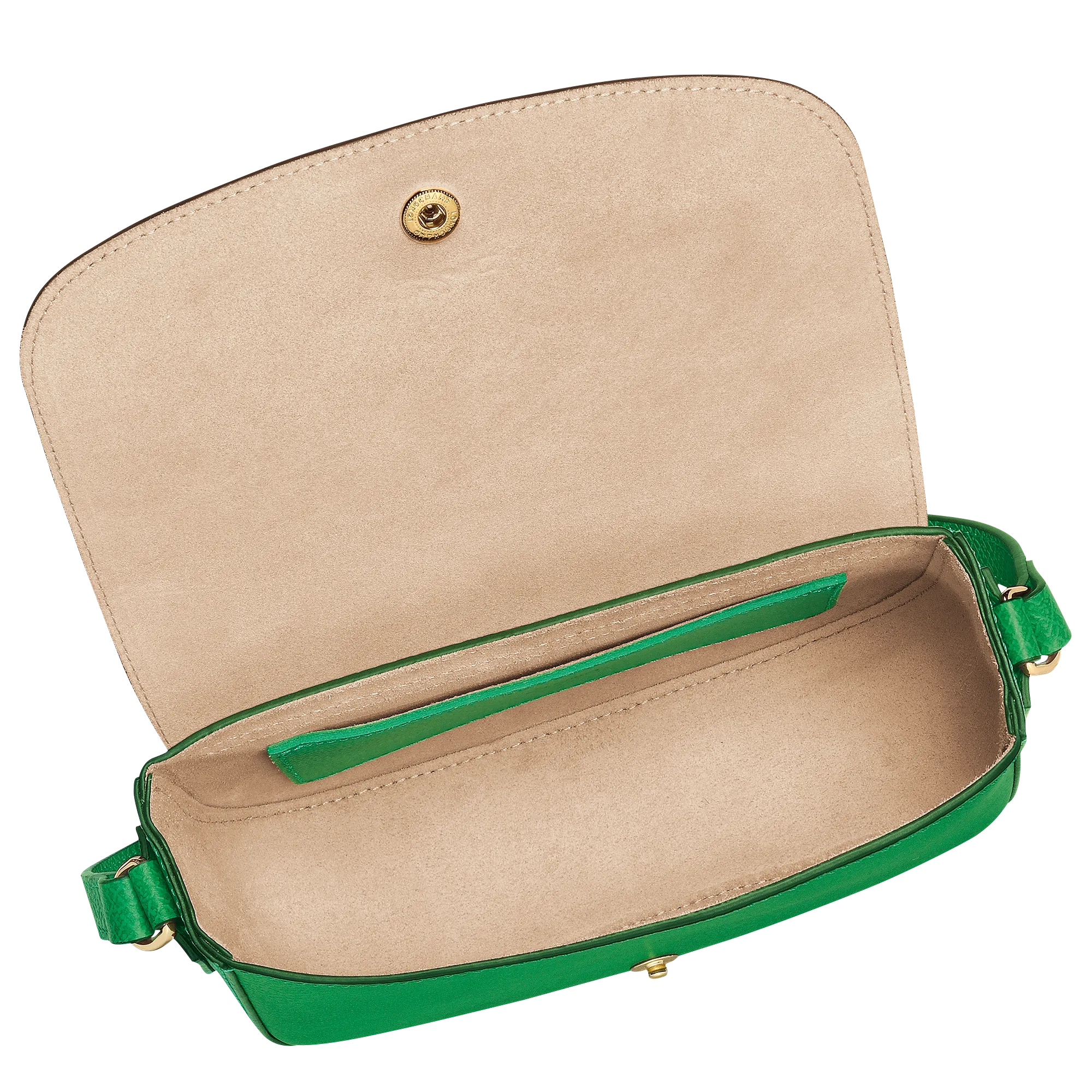 Épure S Crossbody bag Green - Leather