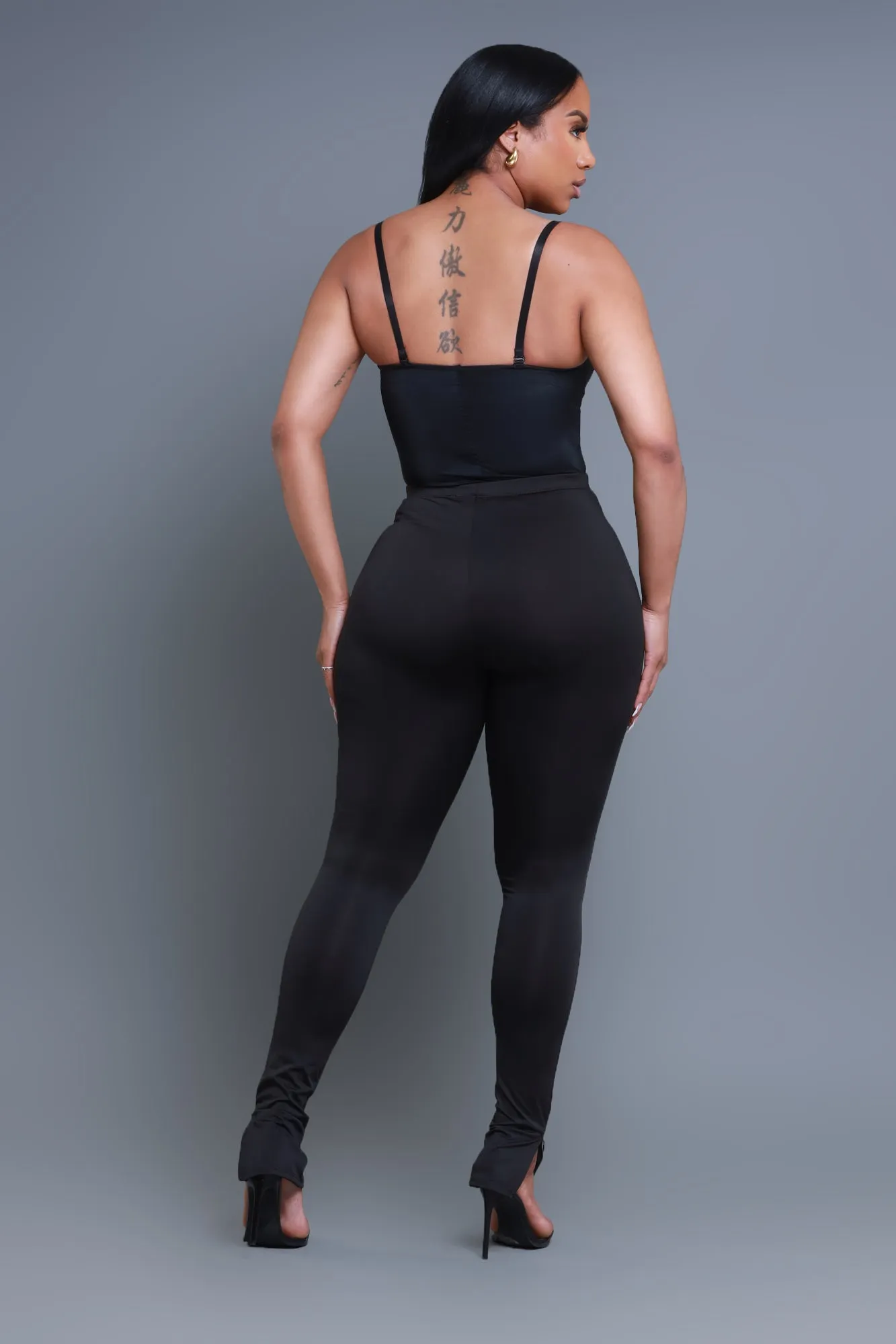 Easy Does It Extended Leggings - Black