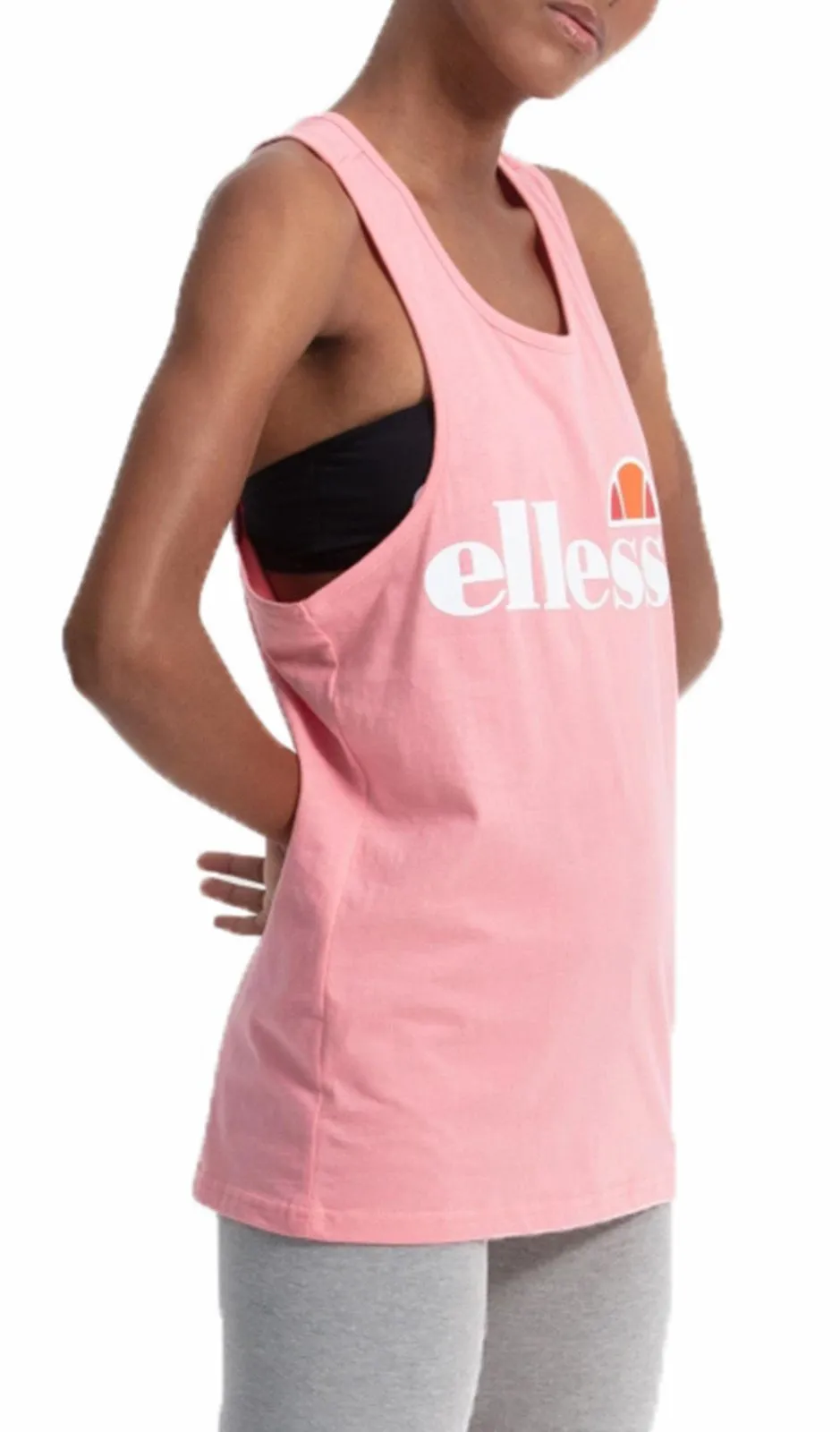 Ellesse Womens Abigaille Sleeveless Vest Light Pink