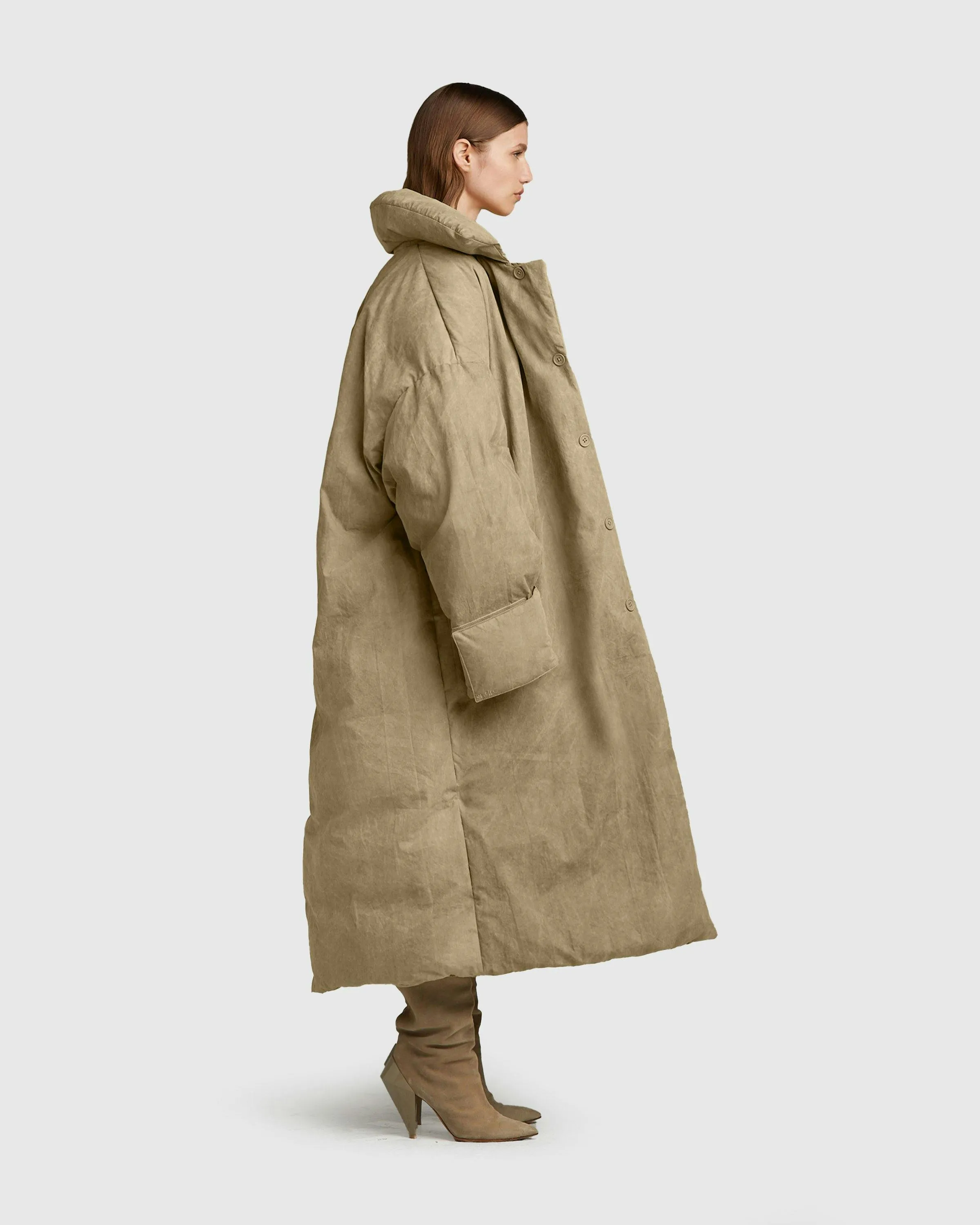 Entire Studios – Beige Coat | Highsnobiety Shop