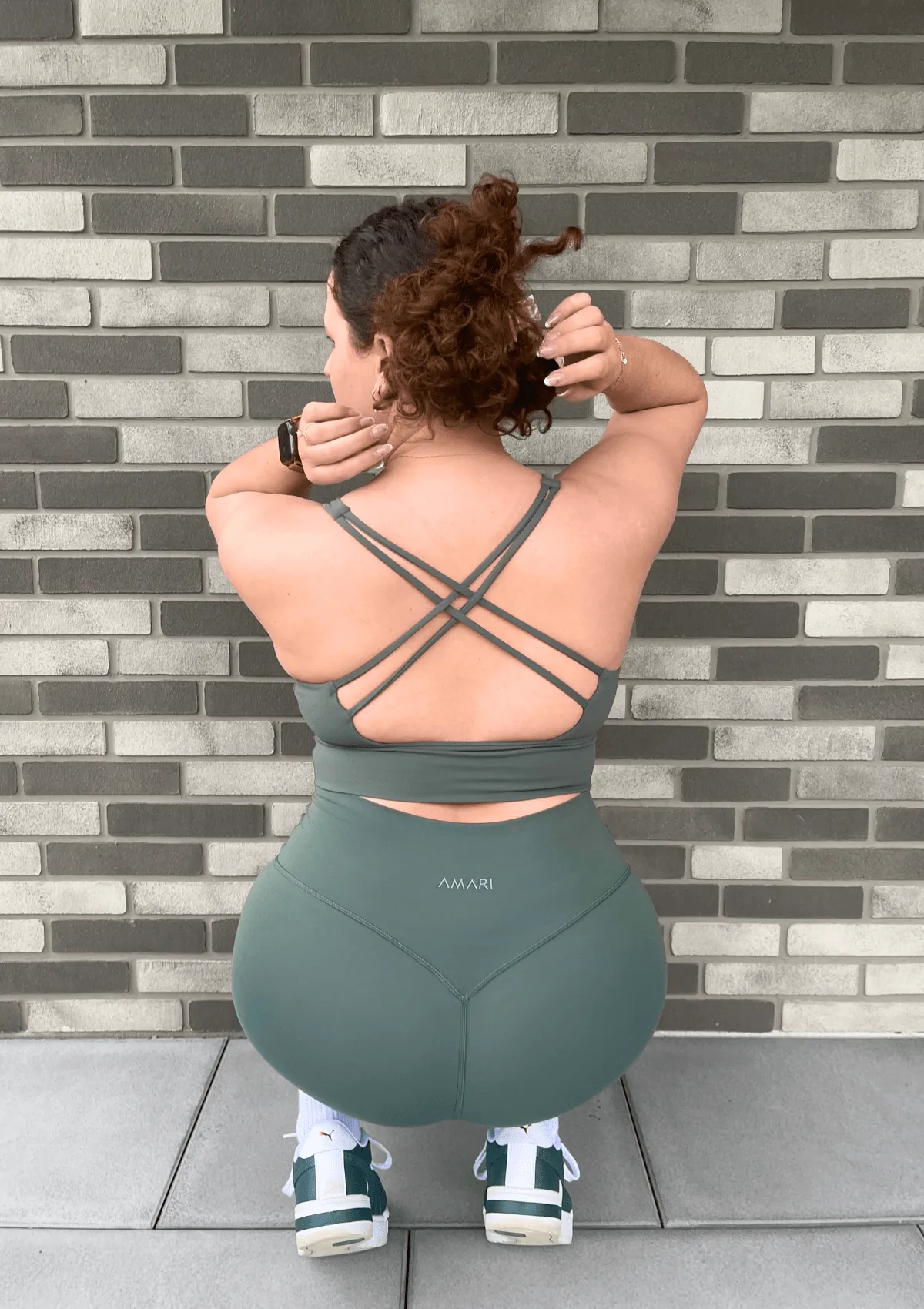 Essentials Leggings - Olive