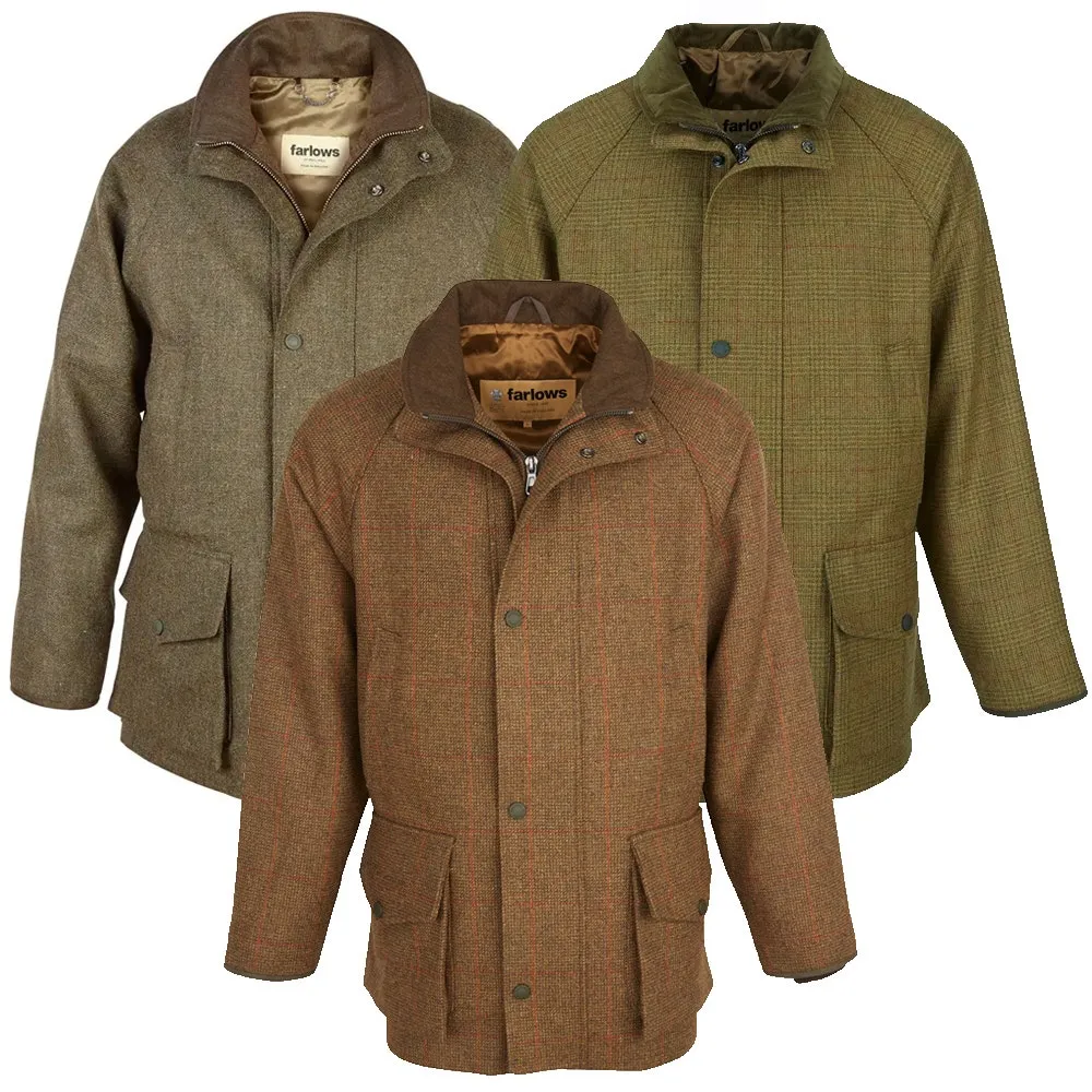 Farlows Litchfield Tweed Field Coat