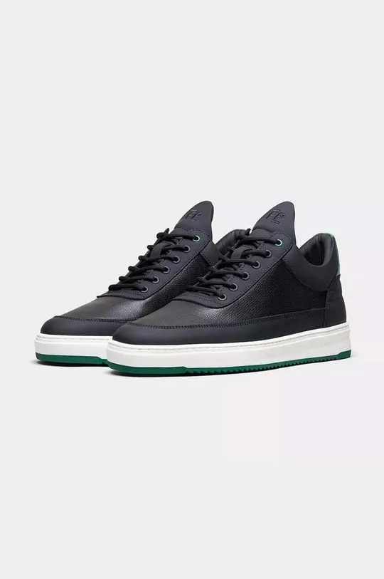 Filling Pieces leather sneakers Low Top Tech Crumbs black color 10155001926