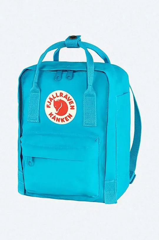 Fjallraven backpack Kanken Mini blue color