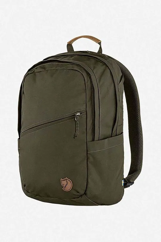 Fjallraven backpack Raven 20 green color