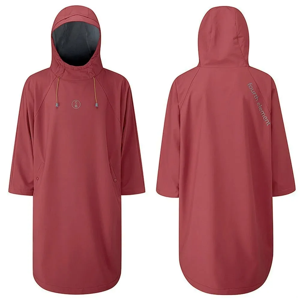 Fourth Element Storm Poncho - Red - DirDirect