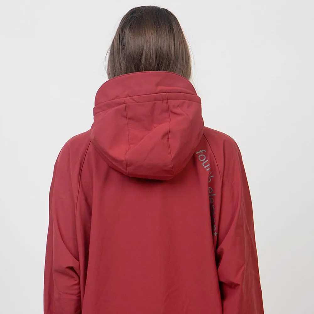 Fourth Element Storm Poncho - Red - DirDirect