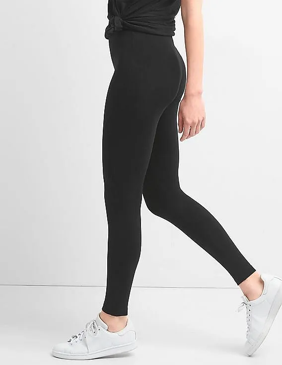 GAP Women Black Basic Leggings