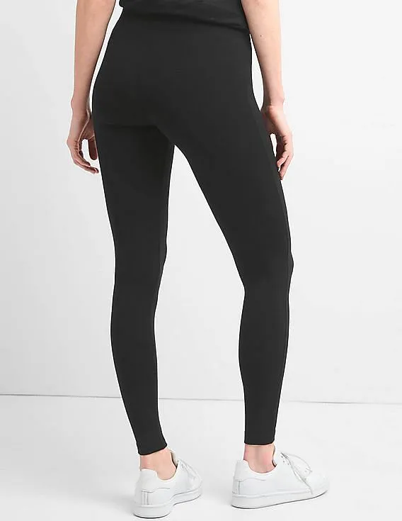 GAP Women Black Basic Leggings