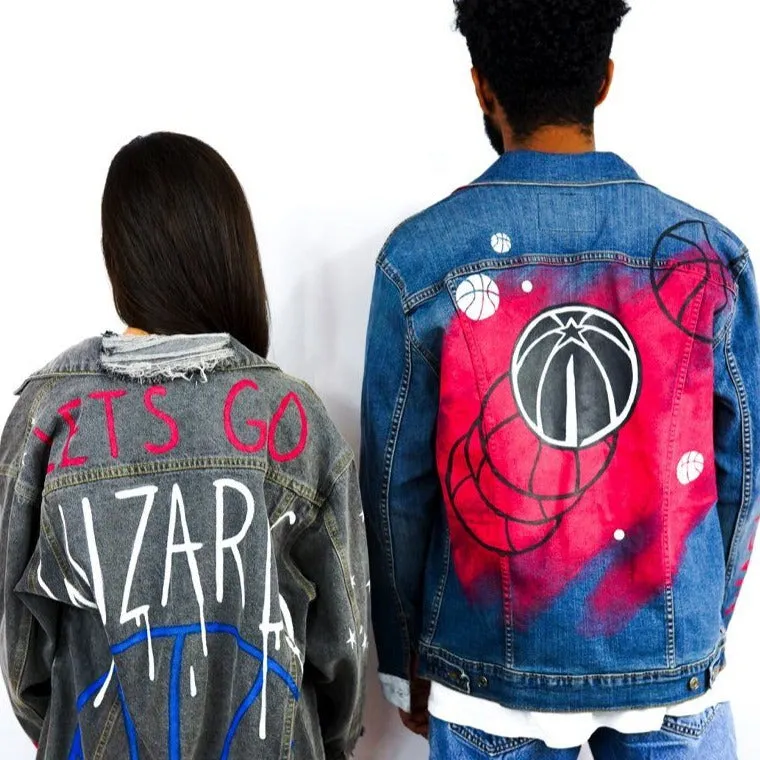 'GO WIZARDS' DENIM JACKET - MEN